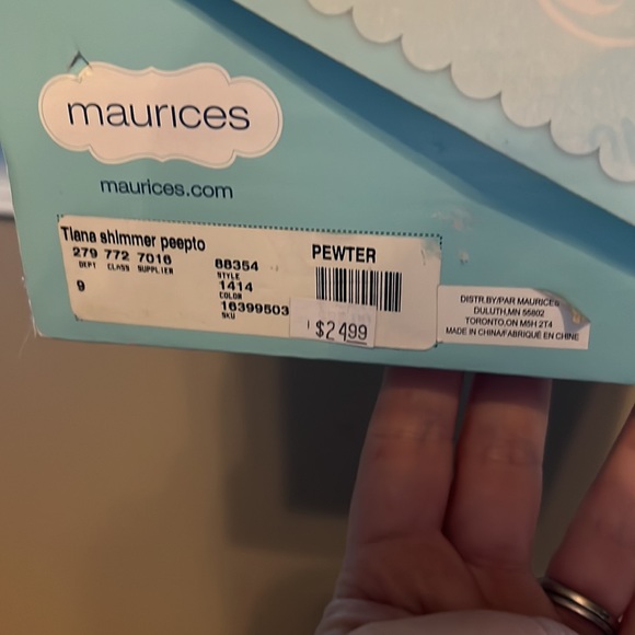 Maurice’s Peep toe heel - Picture 3 of 3